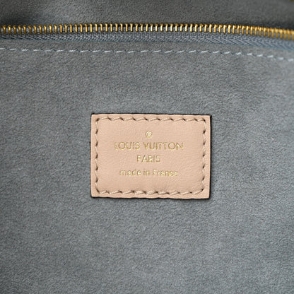 Louis Vuitton Calfskin Monogram On My Side PM Greige 6 of 9
