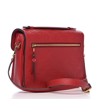 Louis Vuitton Empreinte Pochette Metis Scarlet 3 of 10