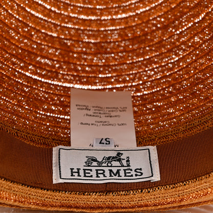 Hermes Straw Panama Hat 57 Natural 8 of 8