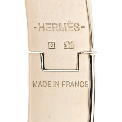 Hermes Enamel Narrow Clic Clac H Bracelet PM Orange 5 of 5