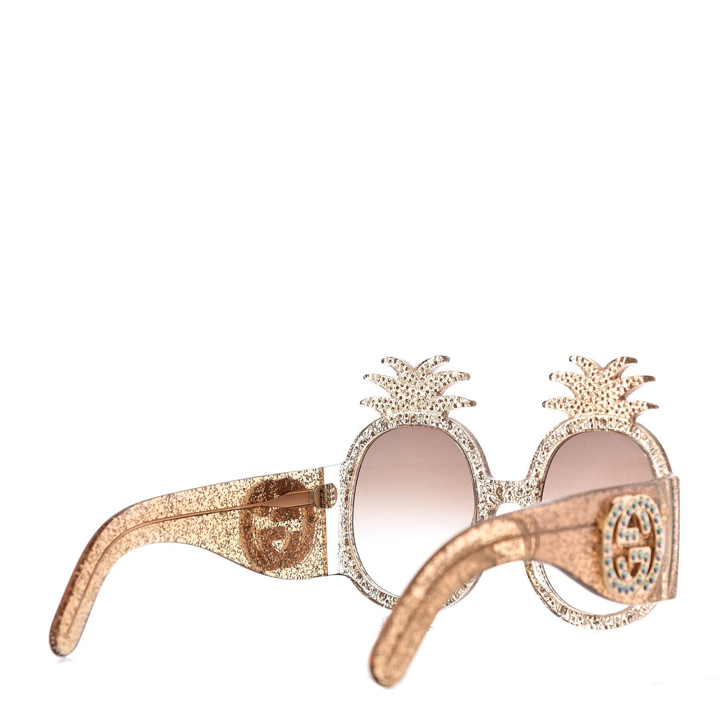 Acetate Pineapple GG0150/S Sunglasses Gold