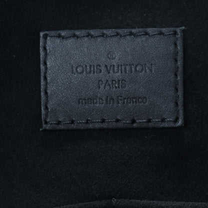 Louis Vuitton Monogram Flower Zipped Tote MM Black 7 of 15