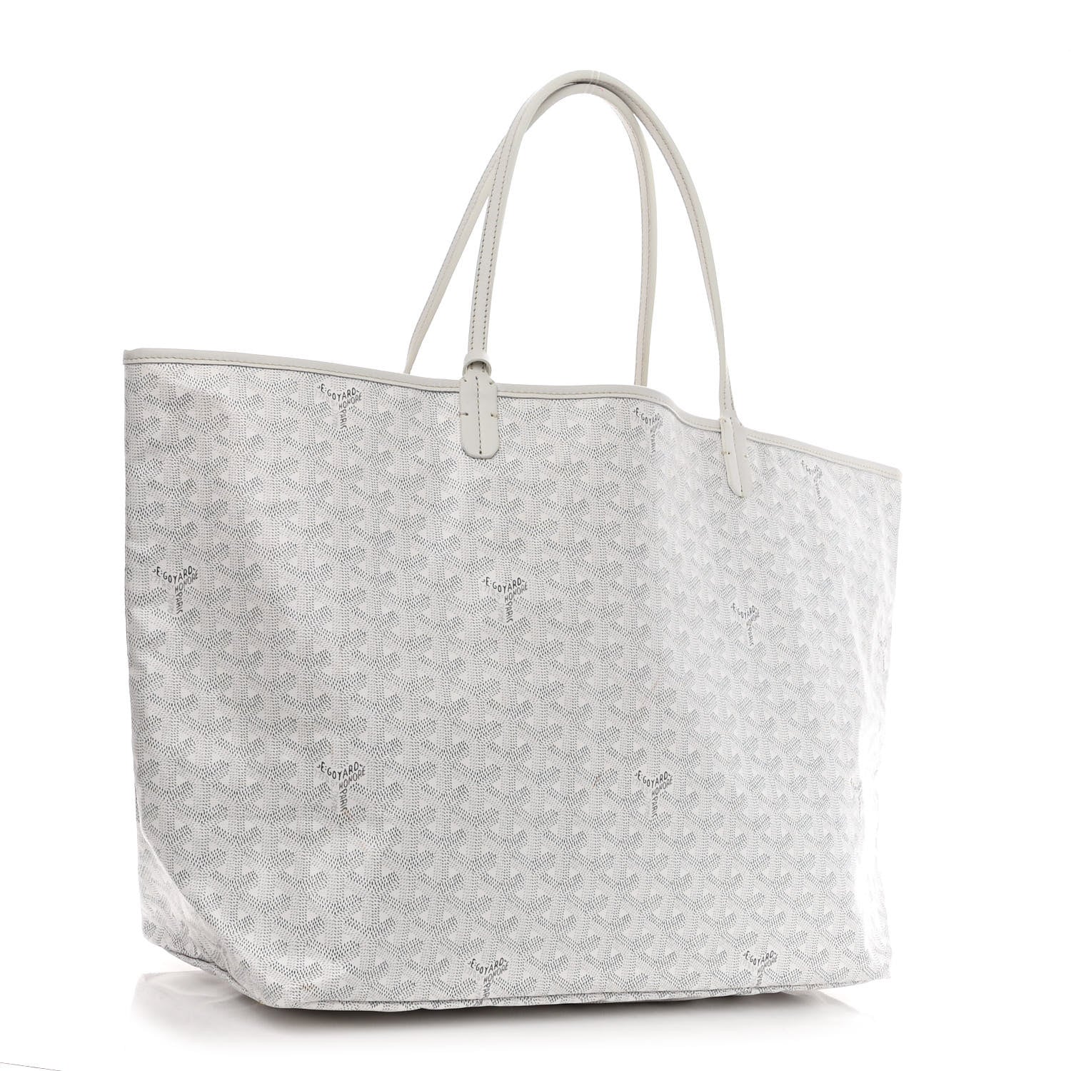 Goyard Goyardine Saint Louis GM White 4 of 9