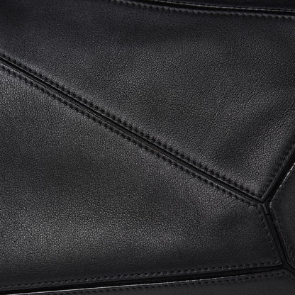 Loewe Calfskin Medium Puzzle Bag Black 13 of 14