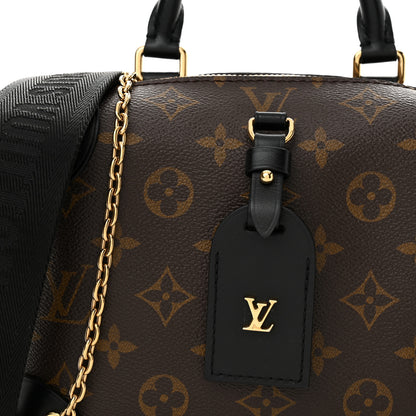 Louis Vuitton Monogram Petite Malle Souple Black 7 of 11
