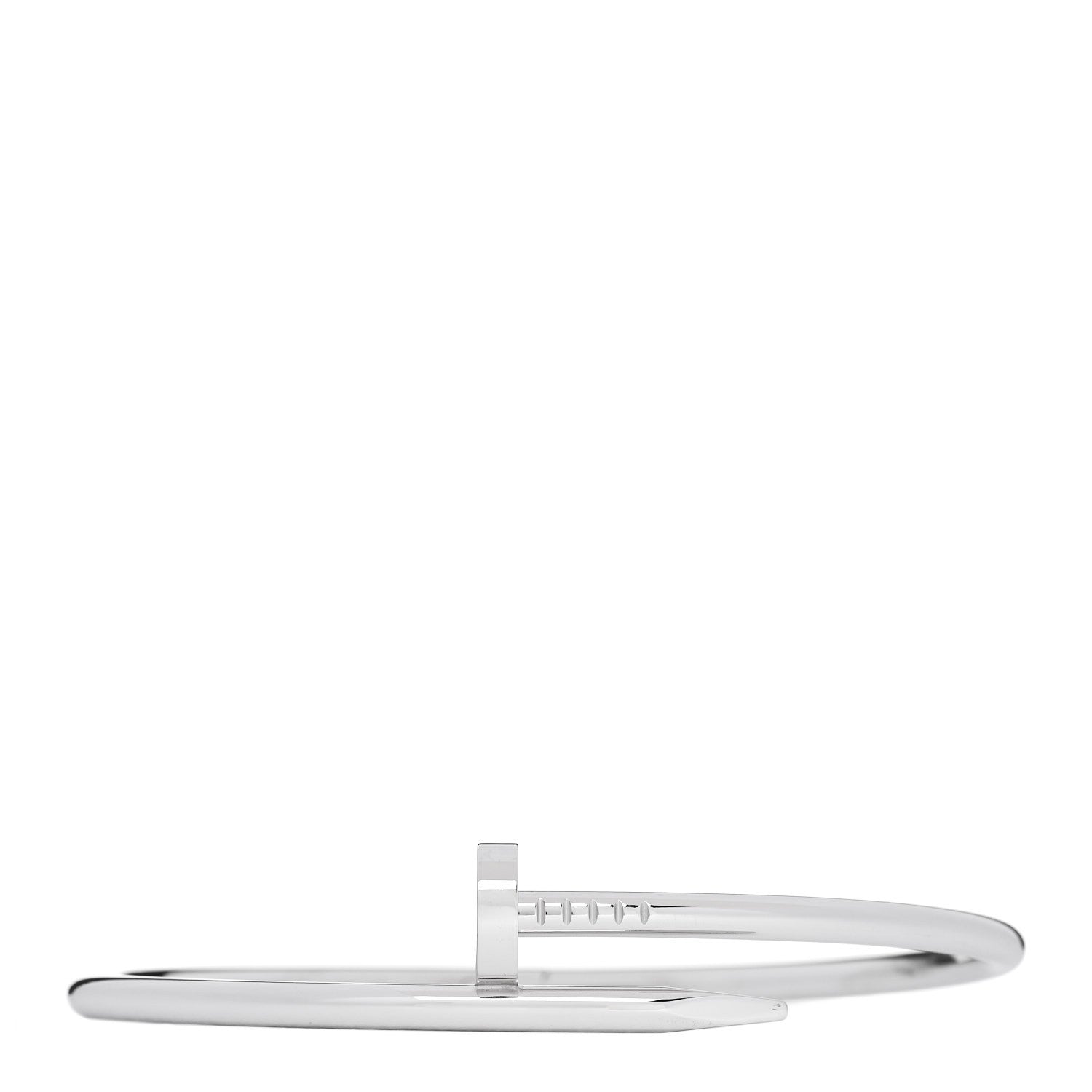 Cartier 18K White Gold Juste Un Clou Bracelet 20 1 of 5