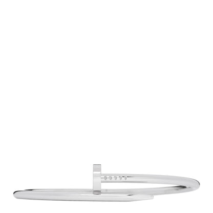 Cartier 18K White Gold Juste Un Clou Bracelet 20 1 of 5