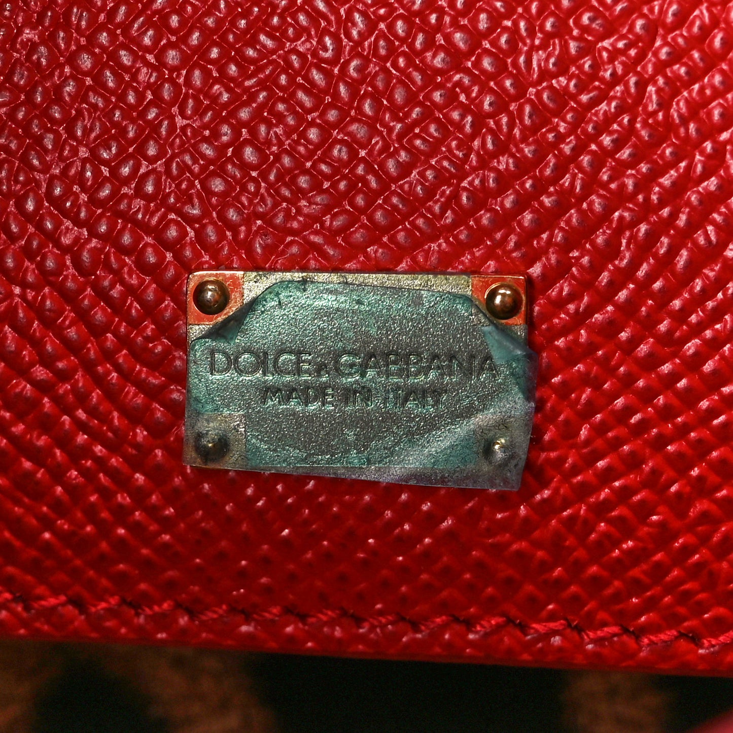 Dauphine Small Miss Sicily Satchel Red