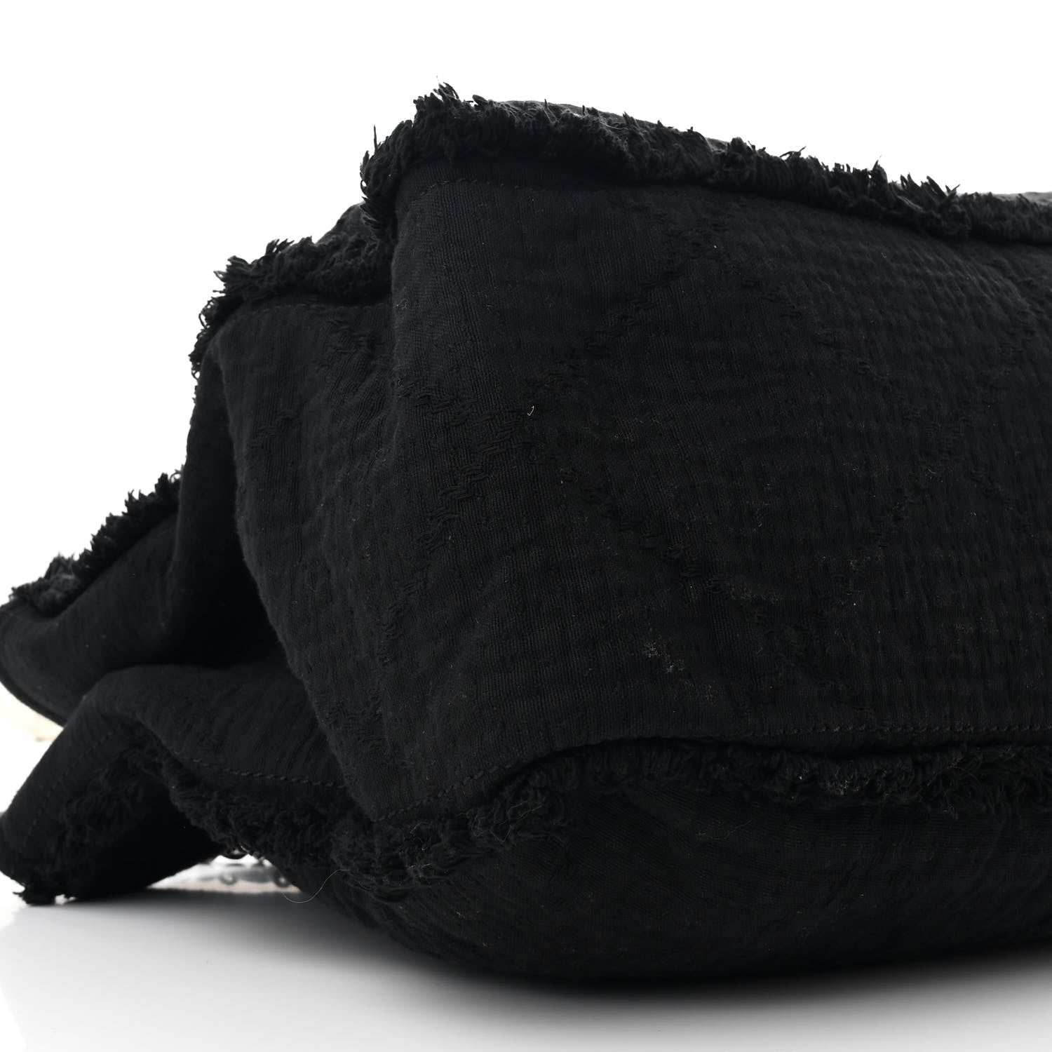 Chanel Canvas Extra Large Double Face Shopping Tote Black 9 of 10