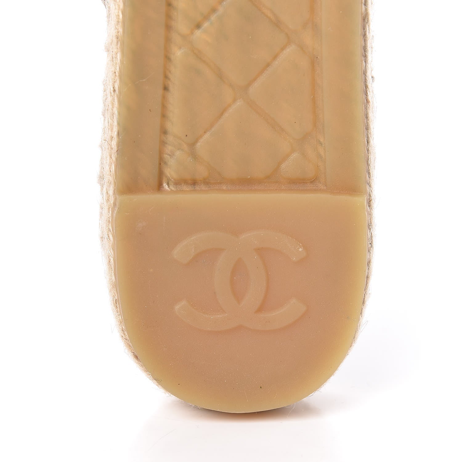 Chanel Lambskin Grosgrain Quilted CC Chain Espadrille Mules 36 Black 7 of 11
