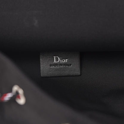 Christian Dior Calfskin Nylon Motion Backpack Black 5 of 9