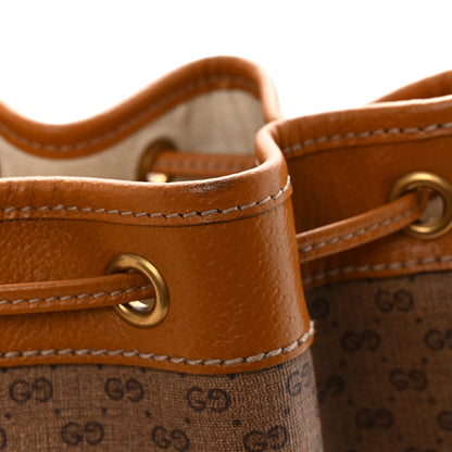Gucci X DISNEY Mini Vintage GG Supreme Monogram Bucket Bag Beige Vintage Sun Oil 11 of 11