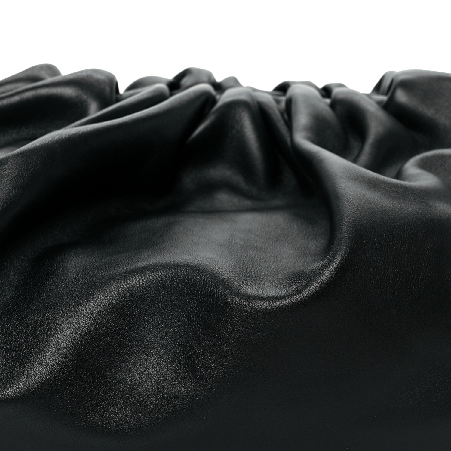 Bottega Veneta Smooth Butter Calf The Pouch Oversized Clutch Black 9 of 12