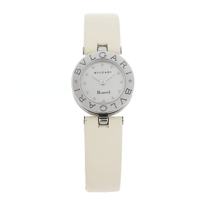 Bulgari Stainless Steel Calfskin Mother of Pearl 22mm B.Zero1 Quartz Watch 1 of 6