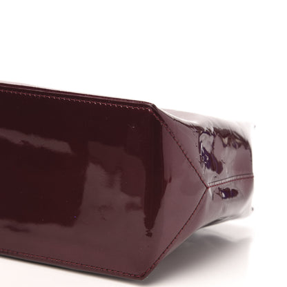 Louis Vuitton Vernis Wilshire PM Rouge Fauviste 9 of 9