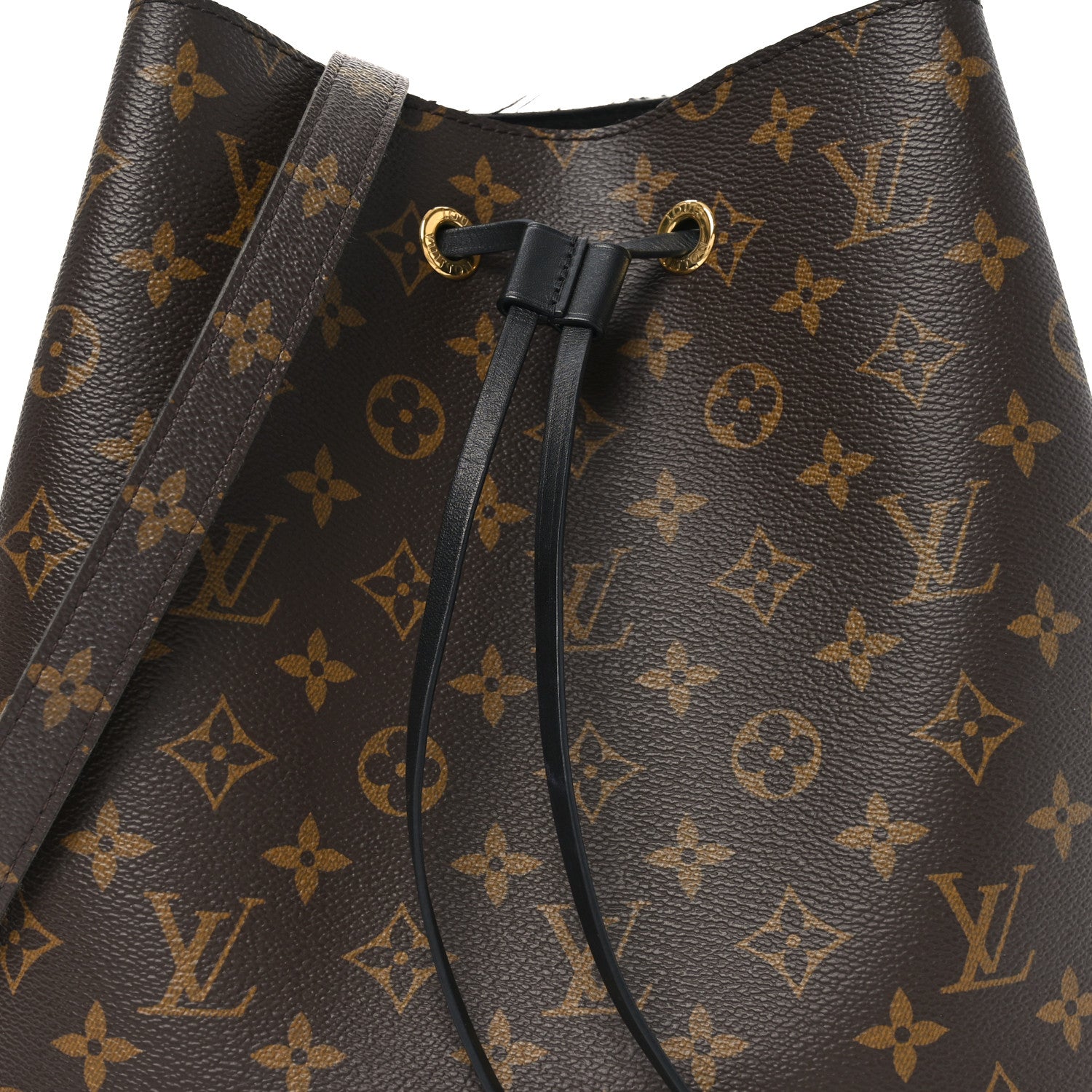 Louis Vuitton Monogram Neonoe MM Black 7 of 10
