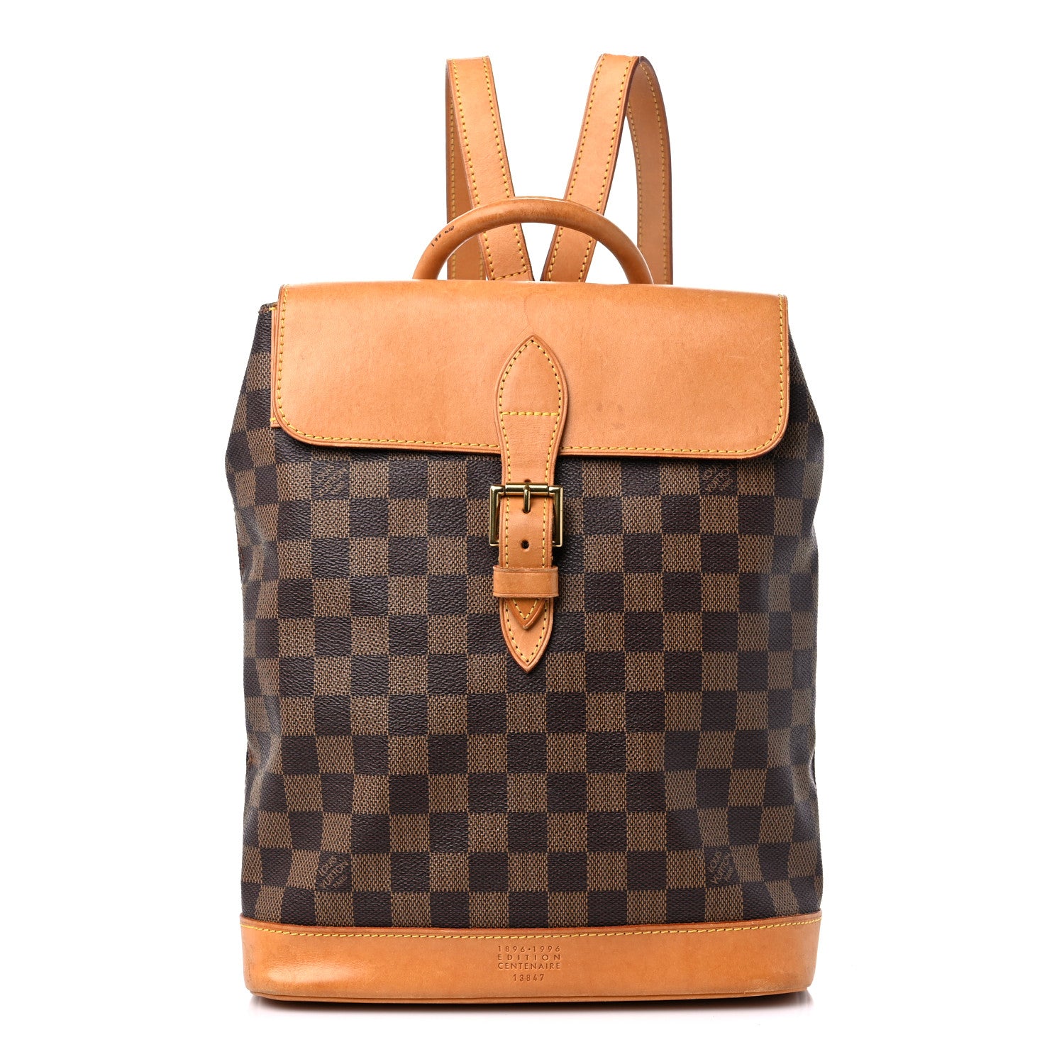 Louis Vuitton Damier Ebene Soho Centenaire Backpack 1 of 17
