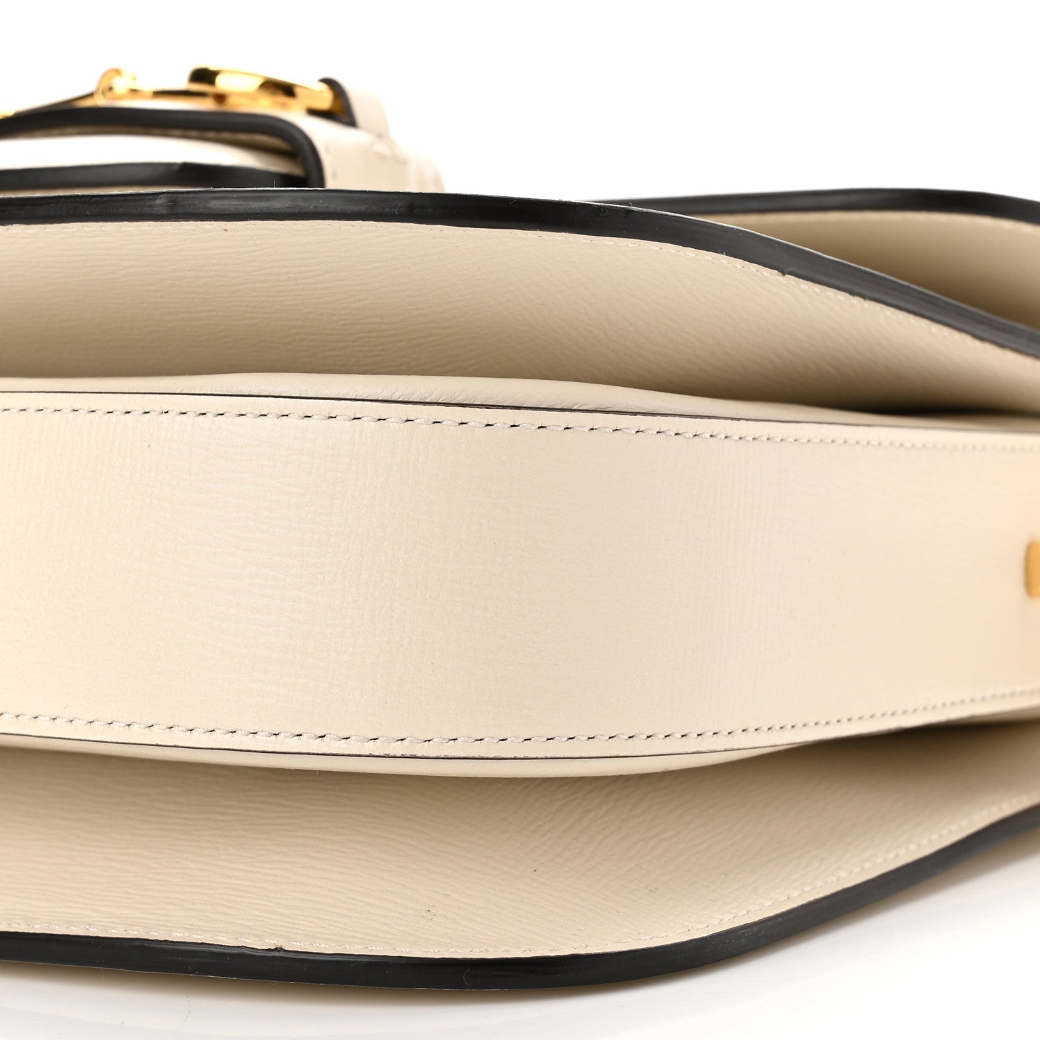 Gucci Azalea Calfskin Horsebit 1955 Shoulder Bag Mystic White 9 of 9