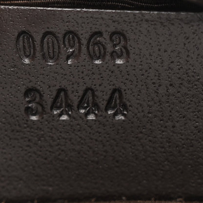 Gucci Monogram Small Jackie O Hobo Dark Brown 7 of 14