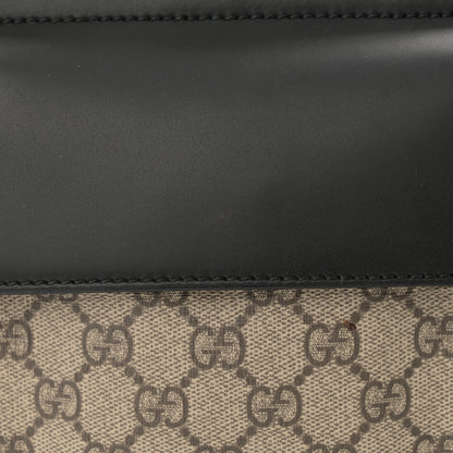 Gucci GG Supreme Monogram Web Belt Bag Black 13 of 13