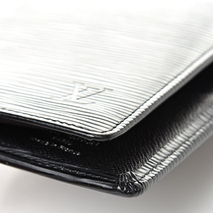 Louis Vuitton Epi Brazza Wallet Black 8 of 8