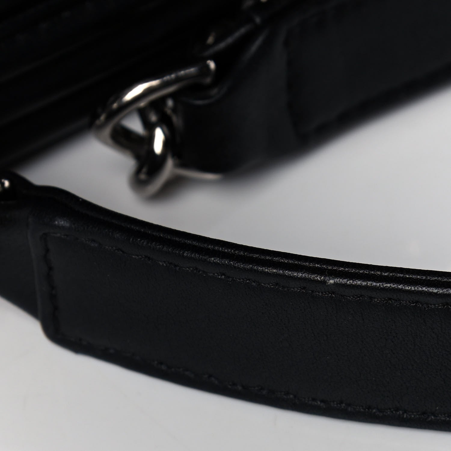 Chanel Calfskin Quilted North South Boy Flap Black 14 of 14