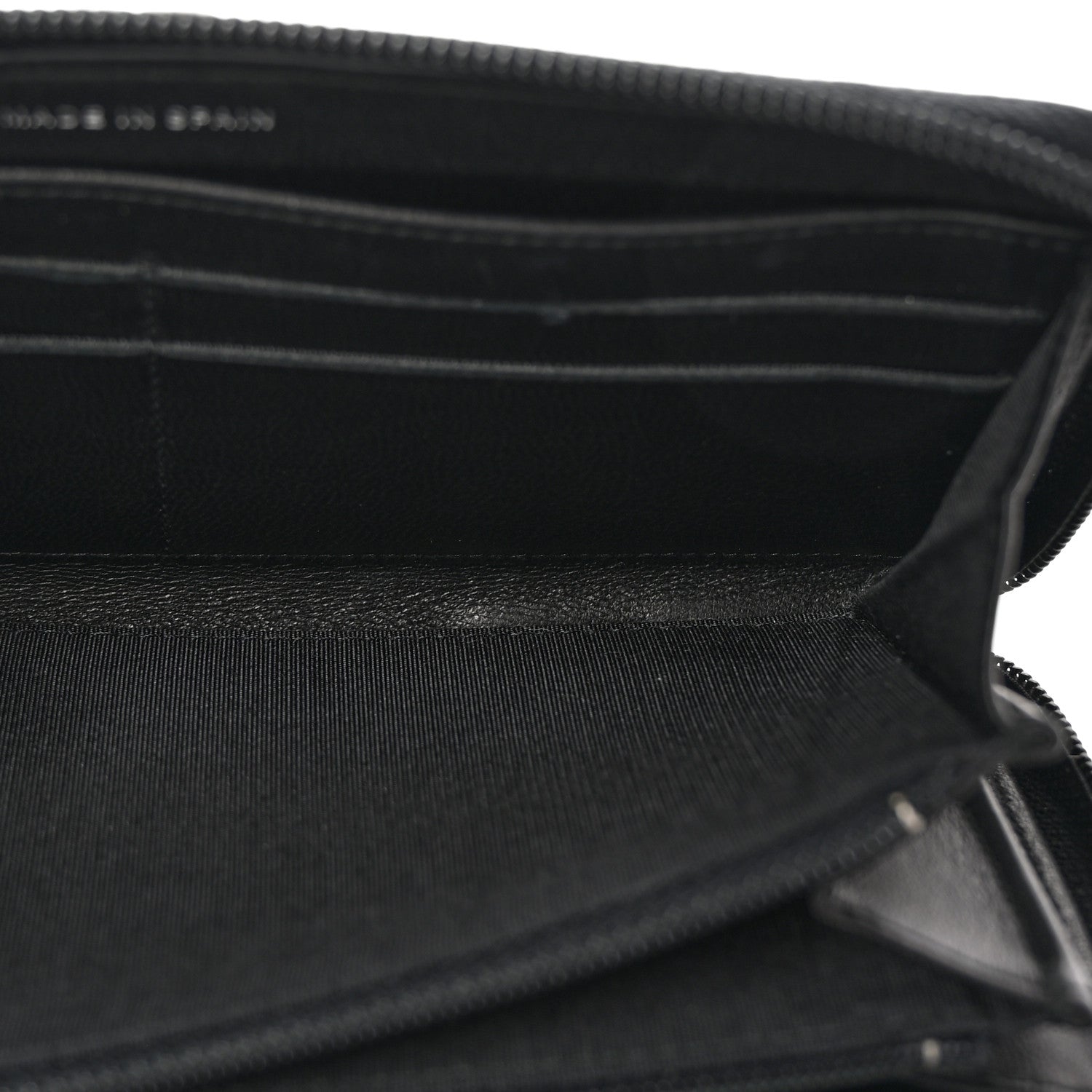 Chanel Caviar Quilted Boy Long Zip Around Wallet Black 5 of 8