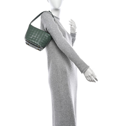 Bottega Veneta BOTTEGA VENETA Calfskin Nappa Intrecciato Candy Wallace Aloe 2 of 12