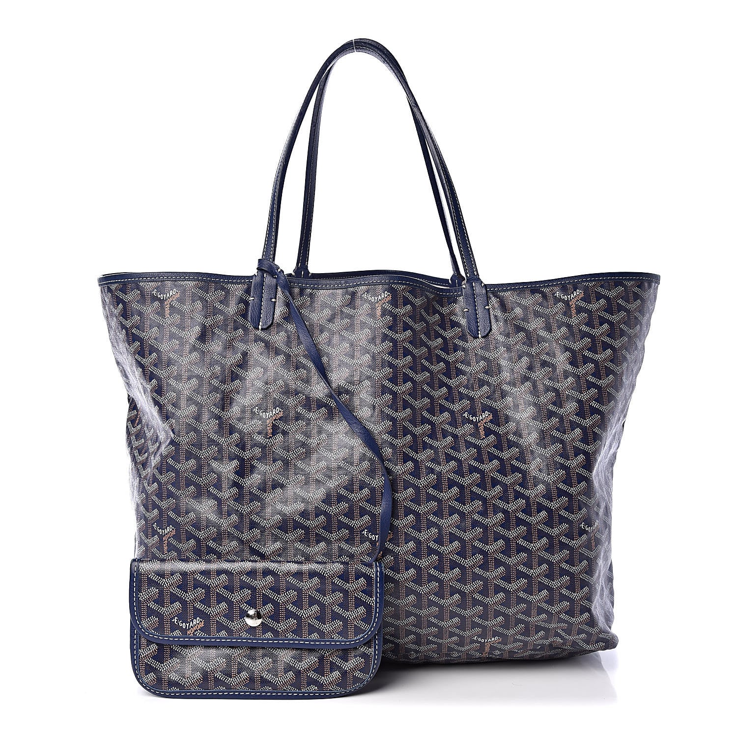 Goyard Goyardine Saint Louis GM Navy 1 of 11