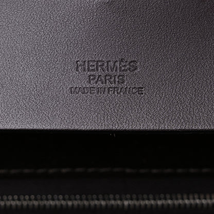 Hermes Military Toile Vache Hunter Herbag Zip Retourne Cabine Bag Ebene 7 of 14