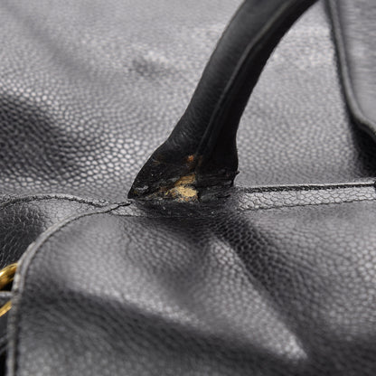 Chanel Caviar CC Backpack Black 29 of 29