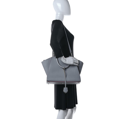 Fendi Vitello Dolce Century Petite 3Jours Tote Ardesia 2 of 20