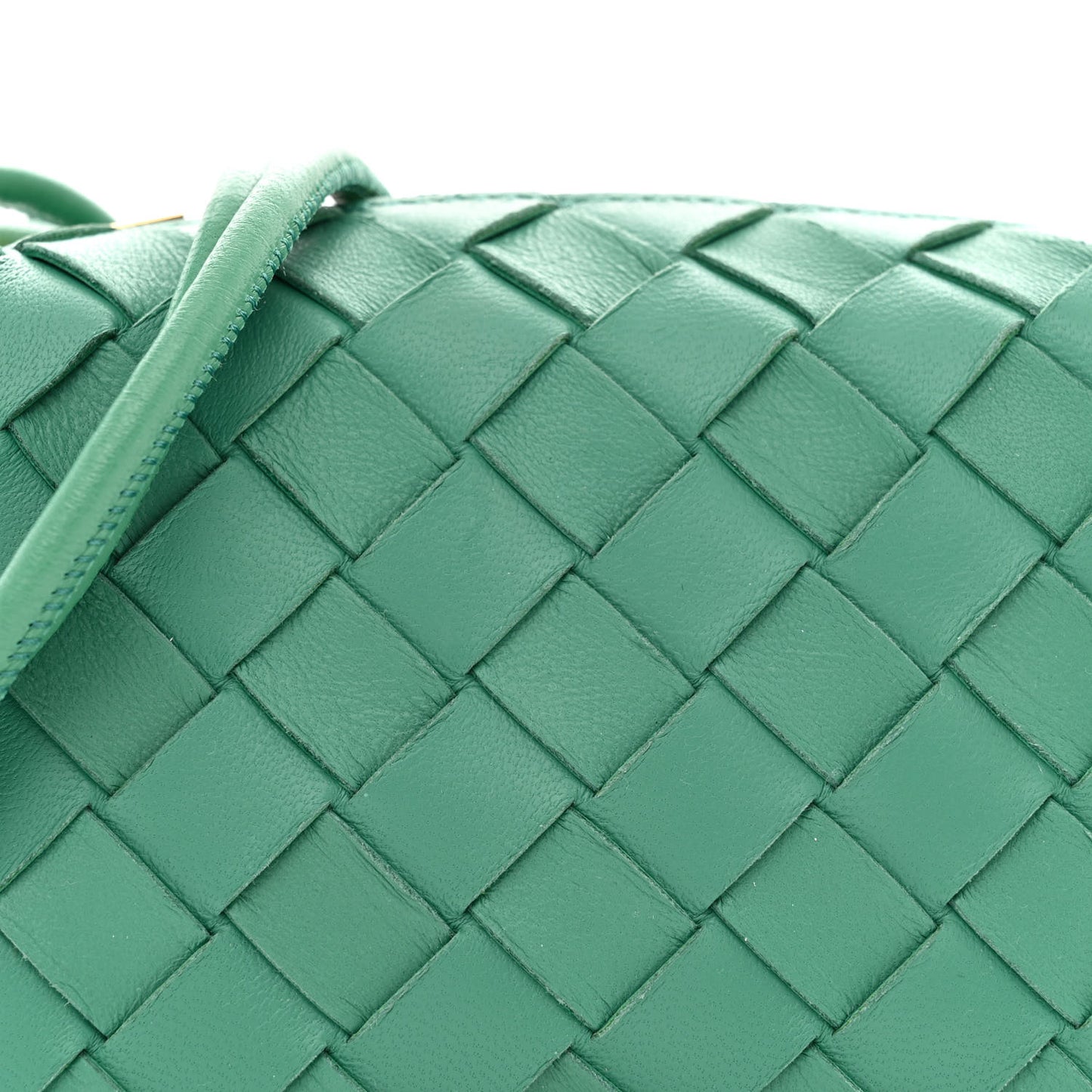 Nappa Intrecciato Candy Loop Camera Bag Mermaid