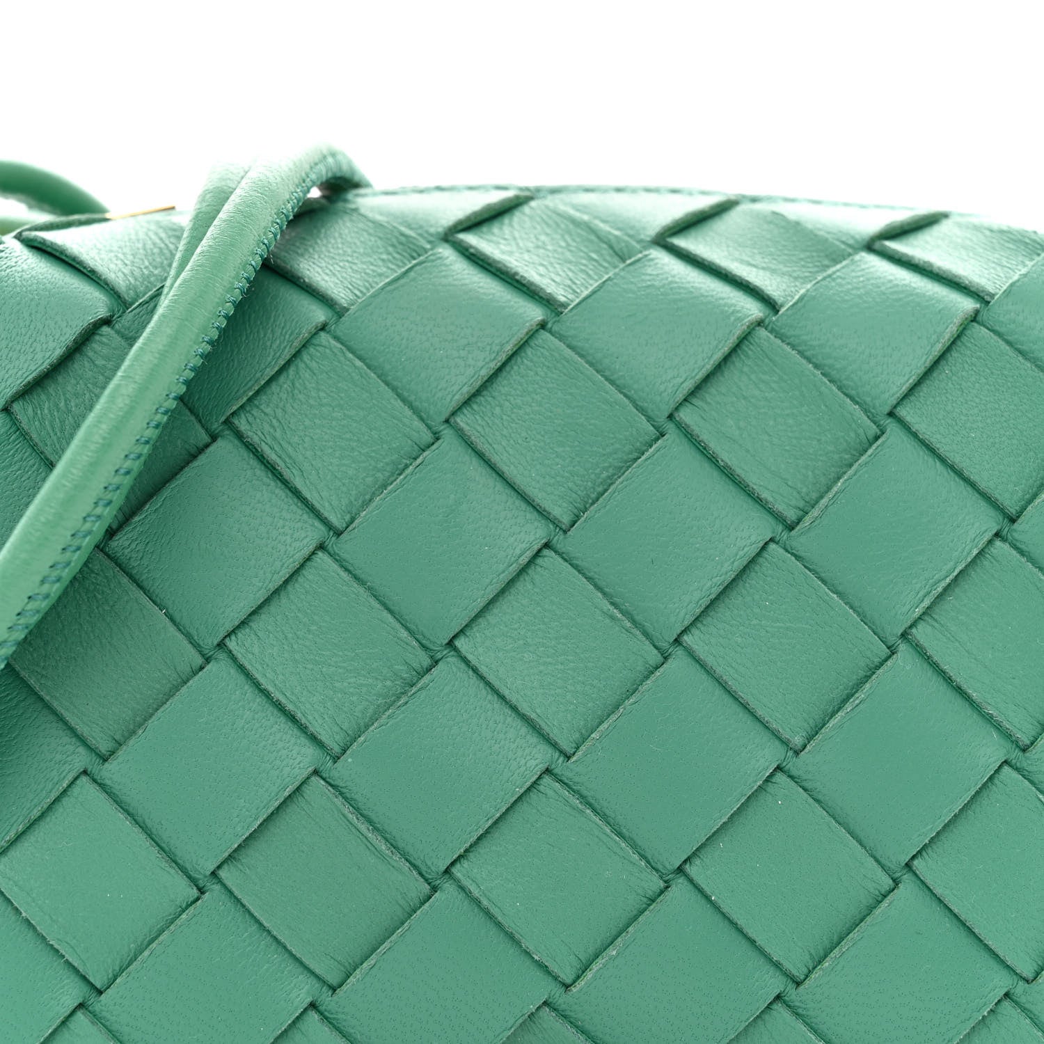 Bottega Veneta Nappa Intrecciato Candy Loop Camera Bag Mermaid 7 of 11