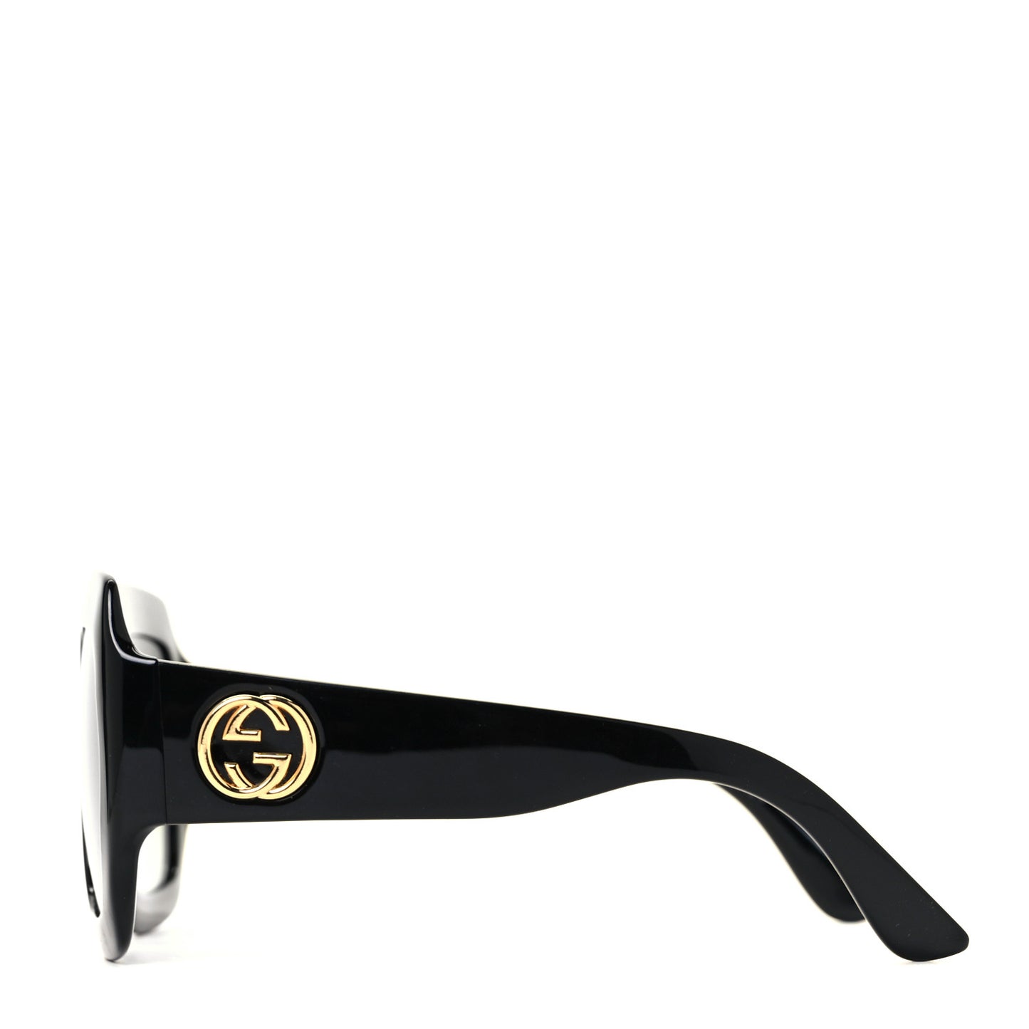 Acetate Square Frame Sunglasses GG0053S Black