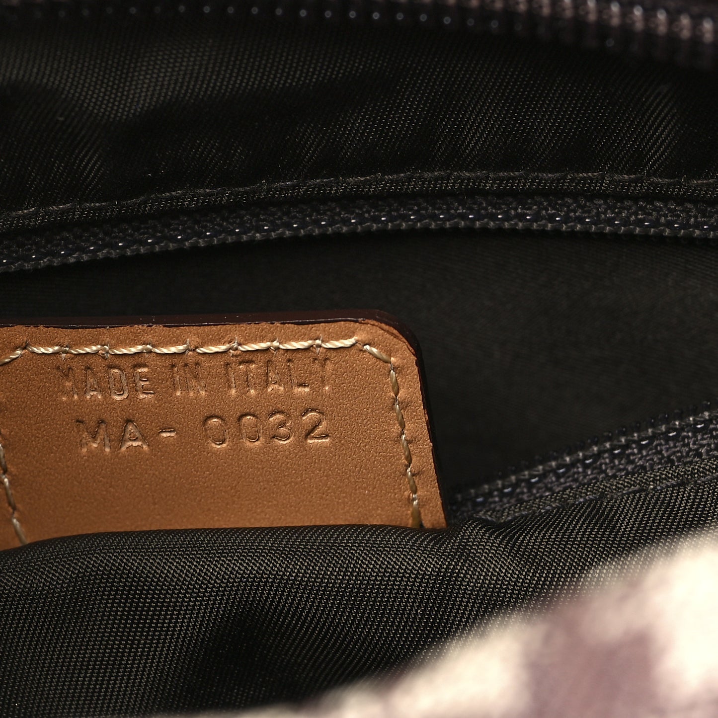 Monogram Saddle Bowler Brown