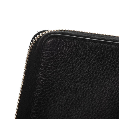 Gucci Calfskin Soho Zip Around Wallet Black 9 of 10