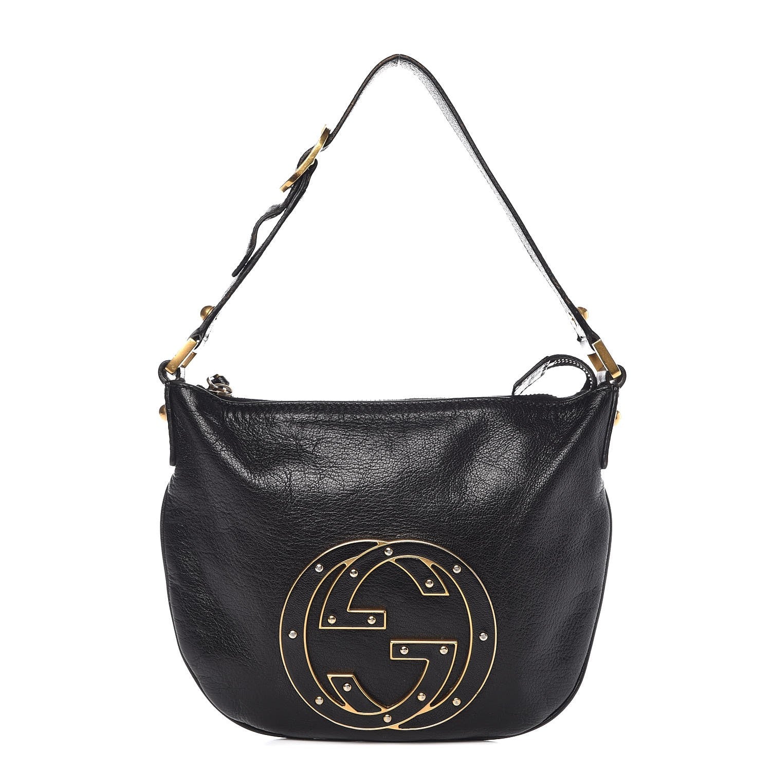 Gucci Calfskin Small Blondie Hobo Black 1 of 9