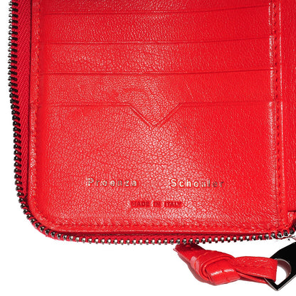 Proenza Schouler Leather PS1 Small Zip Wallet Poppy 6 of 9