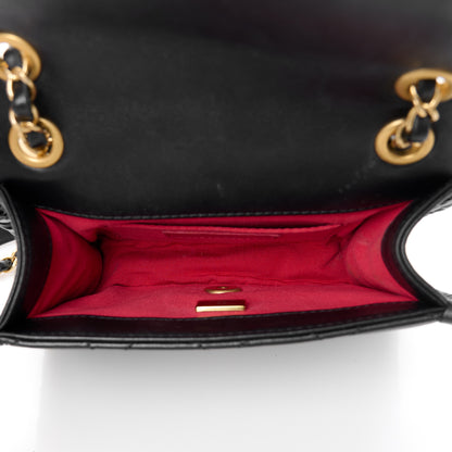 Chanel Calfskin Braided Mini My Own Frame Flap Black 5 of 13
