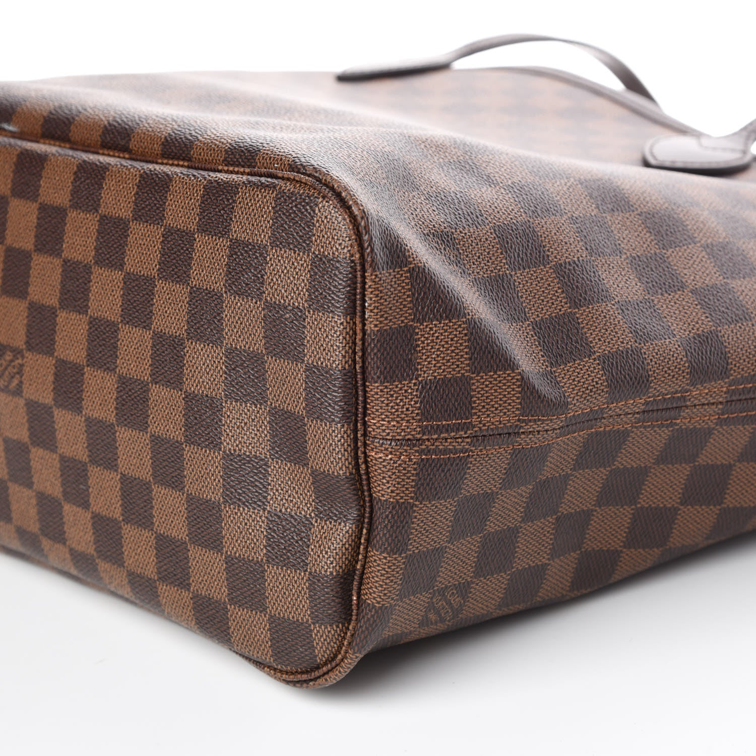 Louis Vuitton Damier Ebene Neo Neverfull MM Rose Ballerine 17 of 19