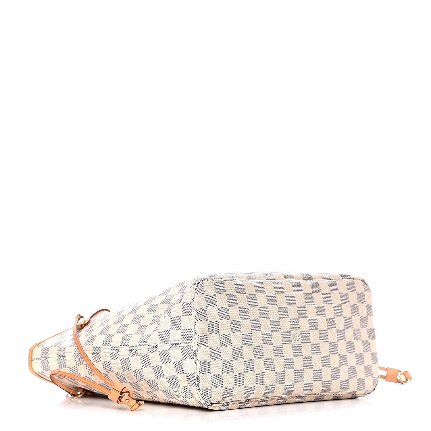 Louis Vuitton Damier Azur Neo Neverfull MM Rose Ballerine 5 of 9