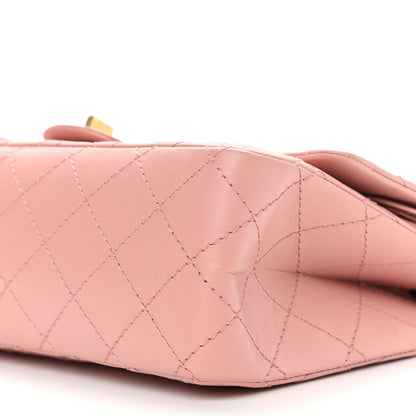 Chanel Aged Calfskin Quilted 2.55 Reissue 226 Flap Pink 10 of 11