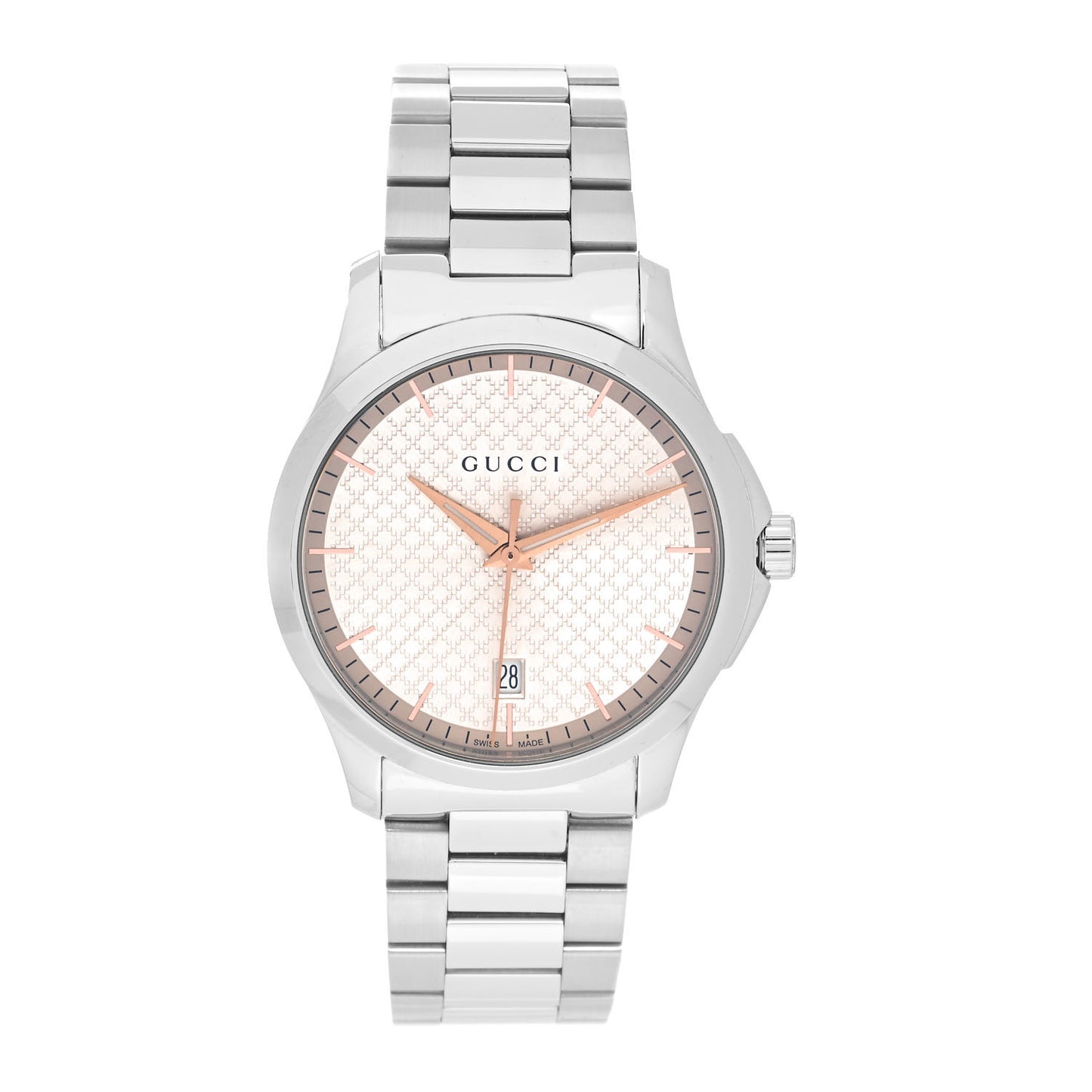 Stainless Steel 38mm G-Timeless Diamante Quartz Watch