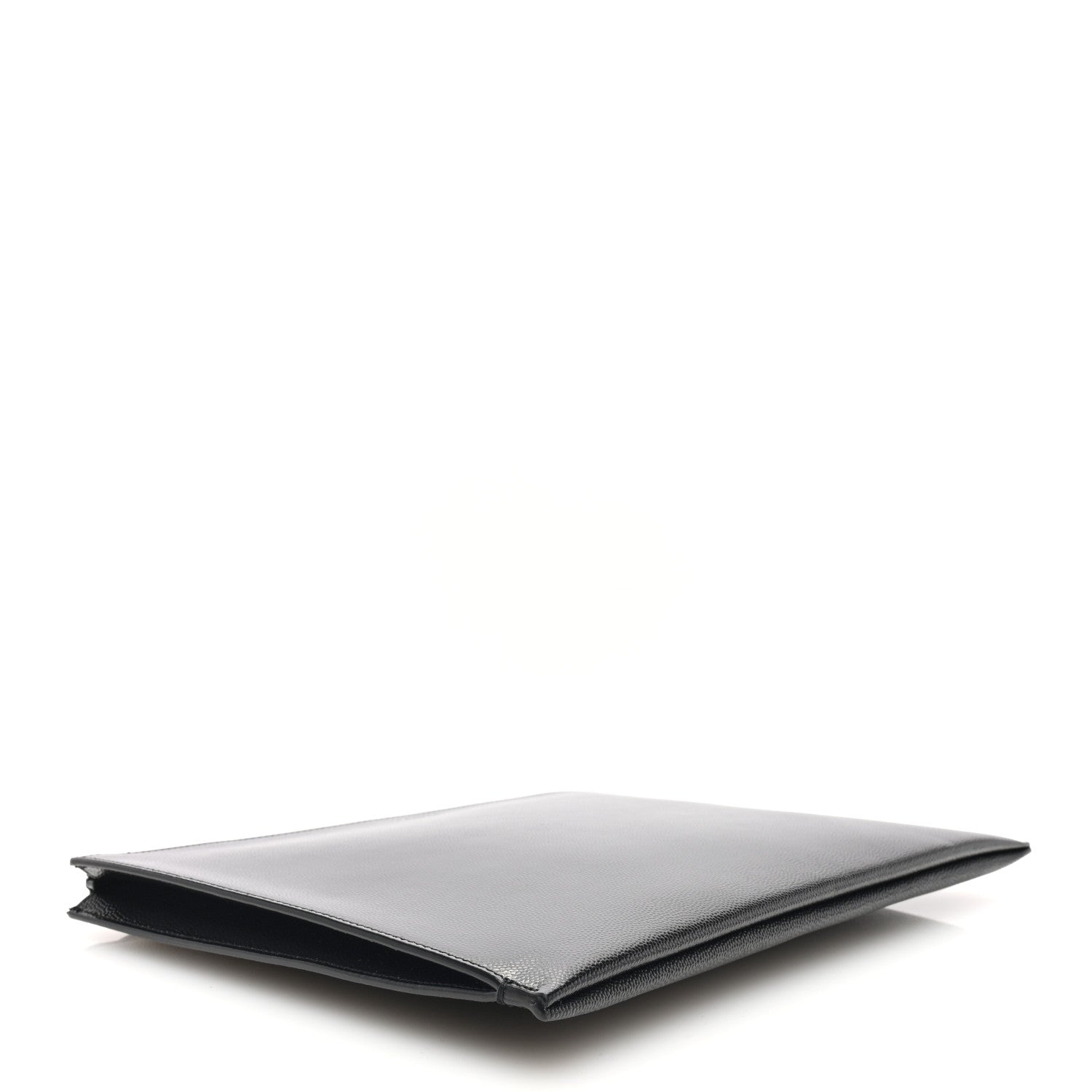 Saint Laurent Grain De Poudre Zipped Tablet Holder Black 4 of 6