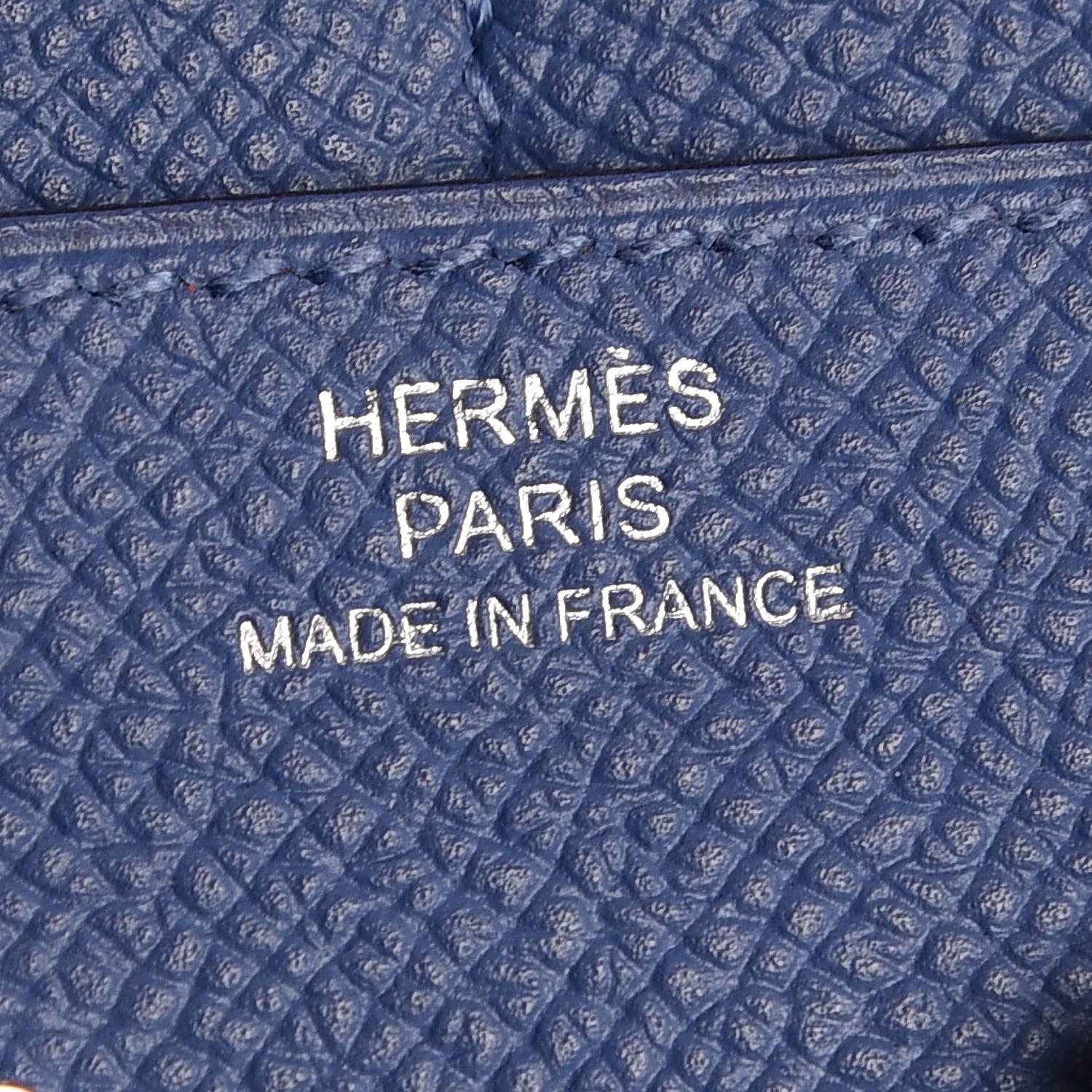 Hermes Epsom Constance Short Wallet Bleu Agate 7 of 10
