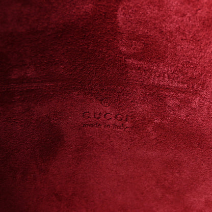 Gucci Crinkled Patent Small Dionysus Shoulder Bag Rosso Ancora Red 6 of 9