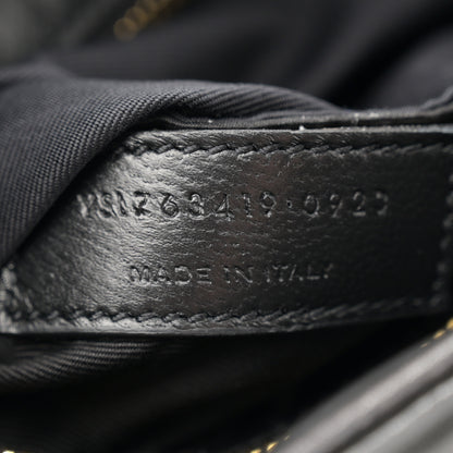 Saint Laurent Padded Lambskin Le 5 A 7 Hobo Black 7 of 11