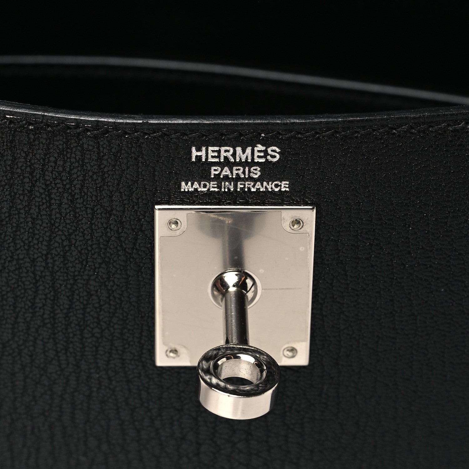 Hermes Chevre Chamkila Kelly Elan Black 6 of 10