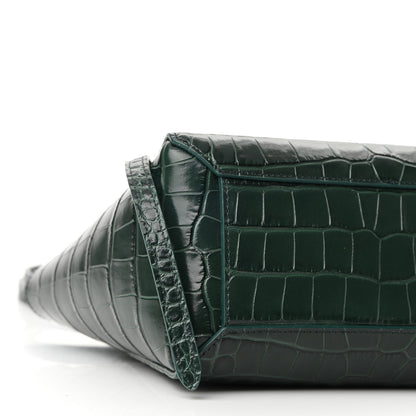 Celine Calfskin Crocodile Embossed Nano Belt Bag Amazone 9 of 10